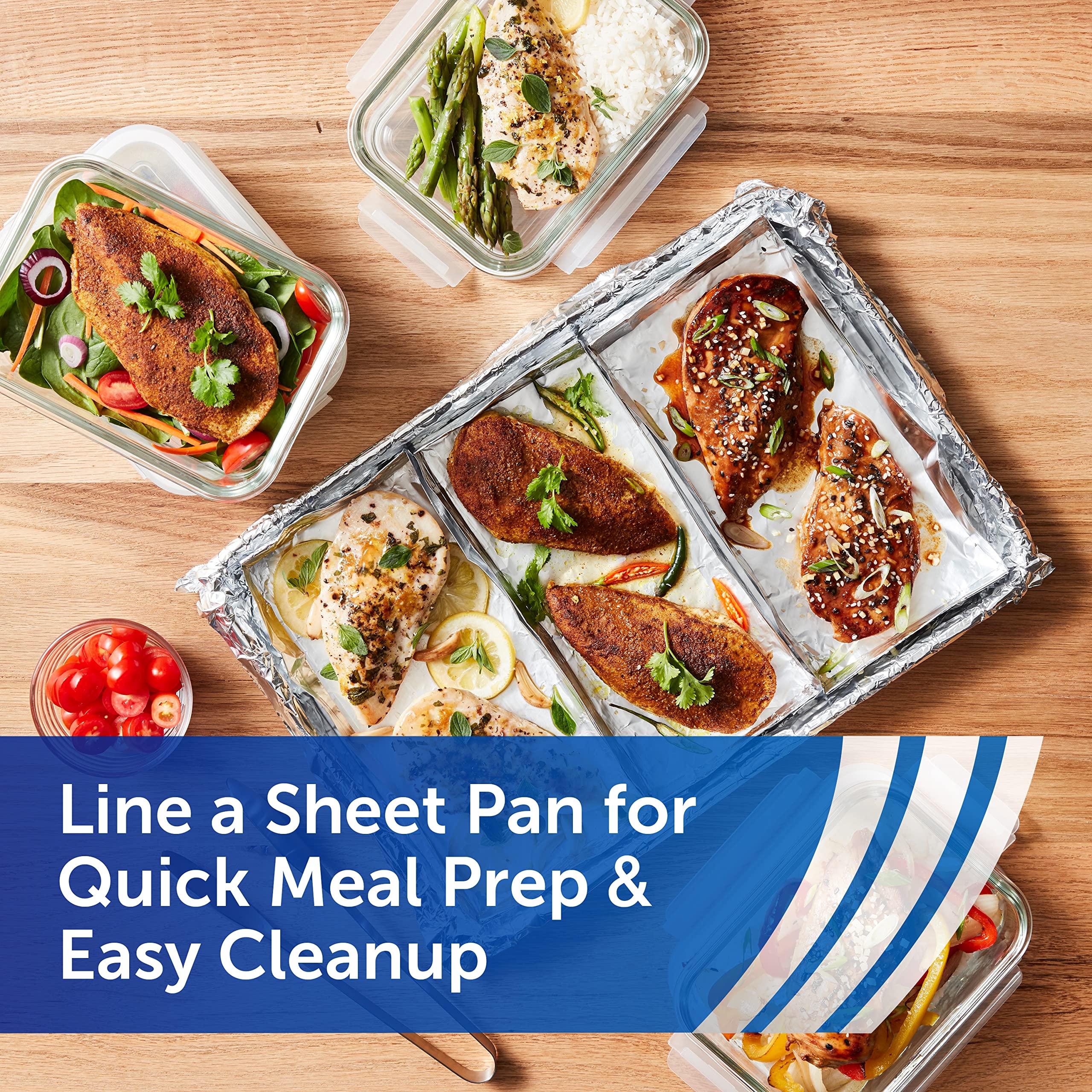 Reynolds Reynolds Wrap Recycled Aluminum Foil Roll, Made from 100% Recycled Materials, With Secure Easy Open and Close Tab, 200 Sq. Ft.