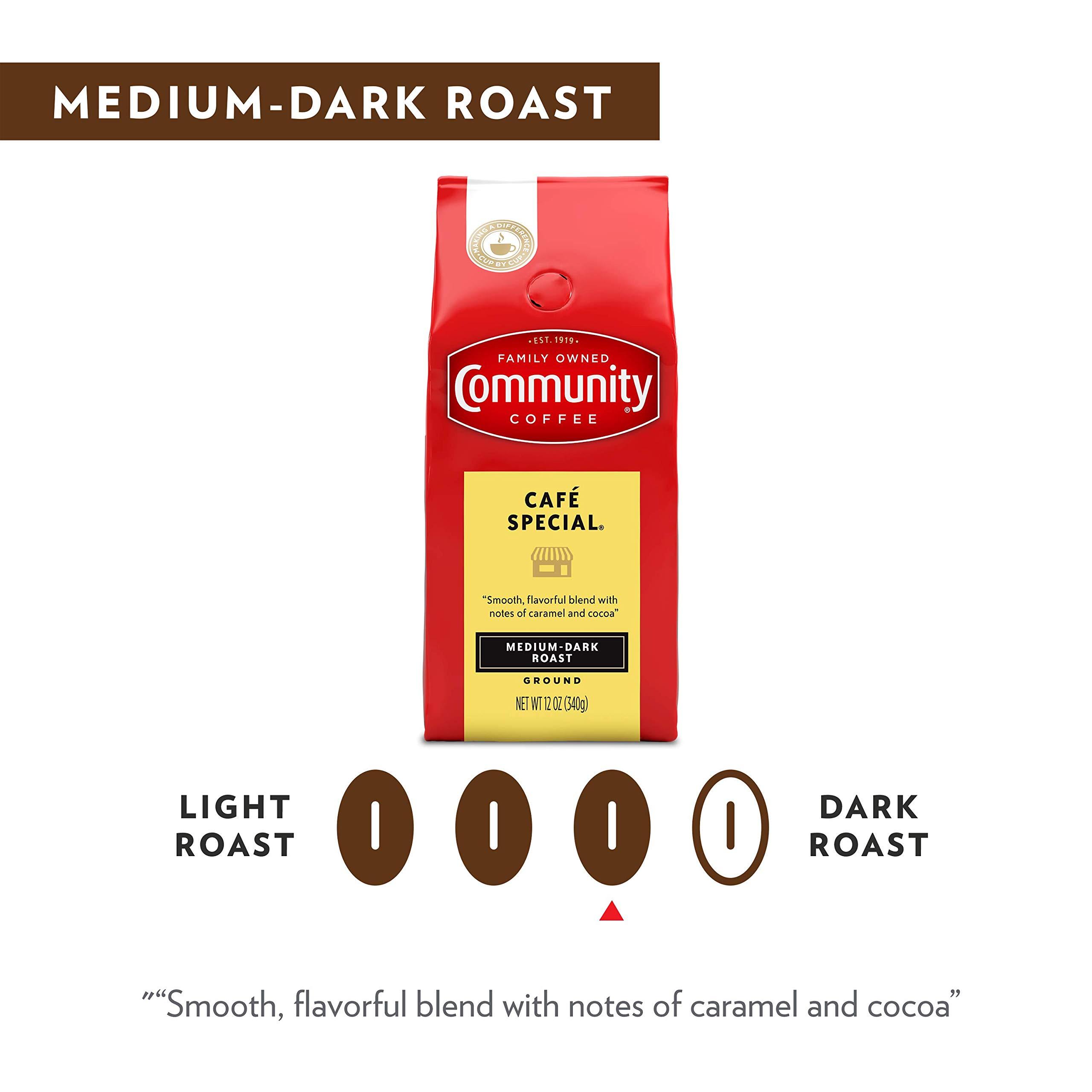 Community Coffee Community Coffee Caf Special Medium Dark Roast Ground Coffee, 32 Ounce Bag (Pack of 1)