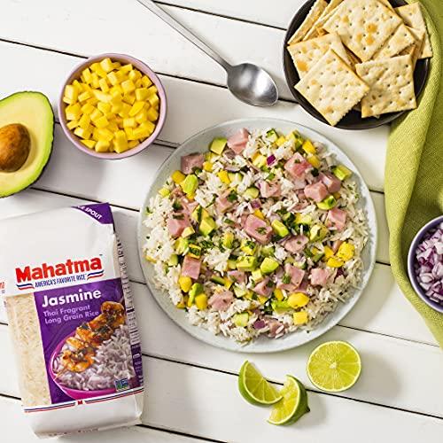 Mahatma Mahatma Jasmine Rice, 5-Pound (Pack of 8)