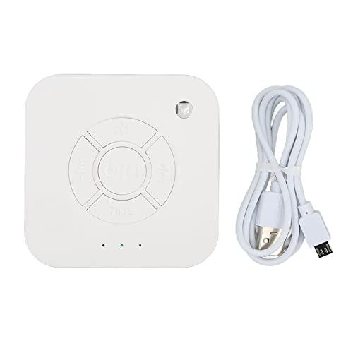 Luqeeg White Noise Sound Machine, Portable Lullaby Sound Machine Sleep Soother with Smart Timing, Volume Control, 9 Soothing Sounds, Sleep Machine for Adults Babies Lullaby Travel Home