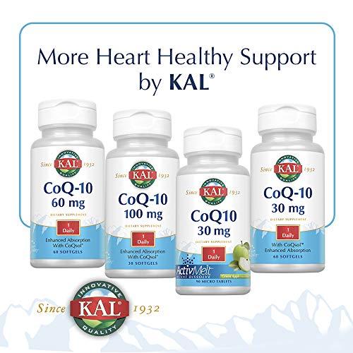 KAL KAL Beyond Red Yeast Rice | Clinical Formula with B Vitamins, Guggul, Artichoke, L-Arginine HCl, 60 Tablets