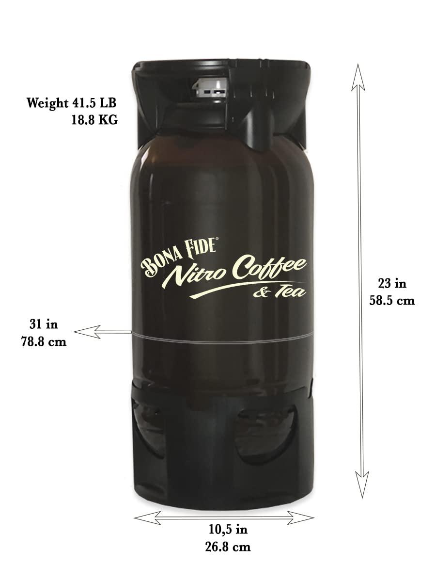 Bona Fide Nitro Coffee Nitro Cold Brew Coffee, Organic Guatemala, Keg 5 Gal, Draft Coffee On Tap
