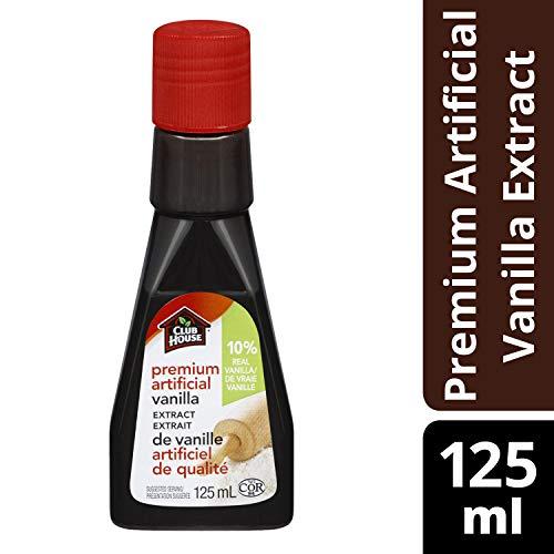 Club House Club House Quality Baking & Flavouring Extracts Premium Artificial Vanilla, 125ml {Imported from Canada}