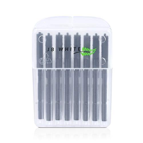 JB WHITE JB White 8 Wax Filters for Hearing Aids compatible with Phonak Cerustop Wax Guards | Widex Nanocare | Oticon ProWax MiniFit | Siemens Signia 3.0 | Resound | Hearing Aid Replacement Filter (8pcs 1.3mm)