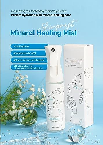 SKINPRES.T MINERAL HEALING MIST for Sensitive Skin with 100% Deep Sea Water, and Chemical-free, Preservative-free, Surfactant-free for comfort Soothing, Moisturizing 10.1 / 3.4 oz
