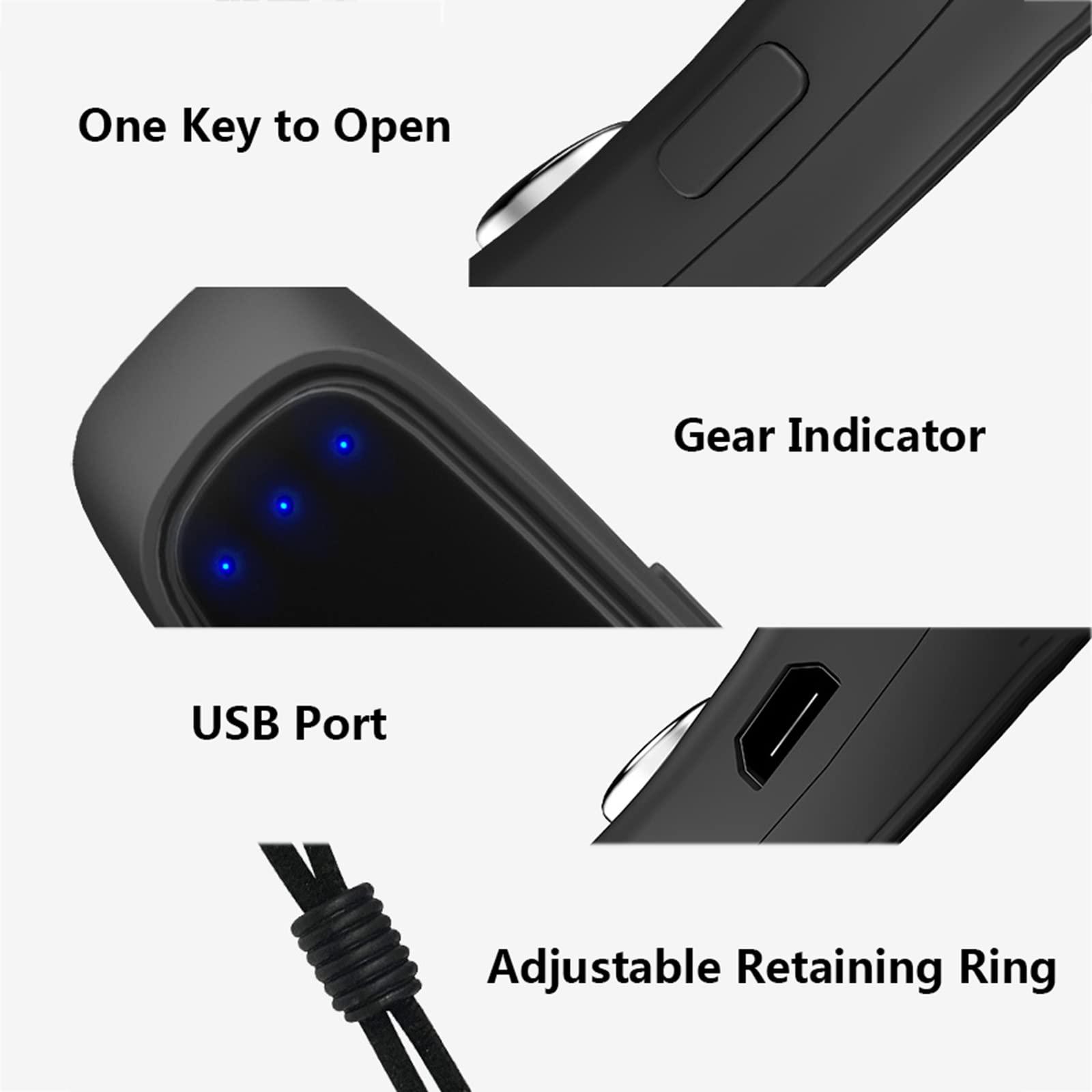 Walkervo Smart Anti Snoring Device Electric Stop Machine Automatic Laryngeal Snoring Device for Men And Women Snoring Aid Smart Snore Stopper Sleeping Aid Snoring Solution