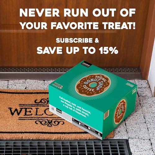 The Original Donut Shop The Original Donut Shop Duos Nutty + Caramel Coffee, Keurig Single Serve K-Cup Pods, Light Roast Coffee, 60 Count, (6 Packs of 10)