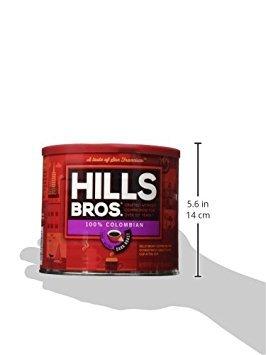 Hills Bros Hills Bros Donut Shop Ground Coffee, Dark Roast, 24 Oz. Can - Slightly Sweet, Smooth Coffee Taste