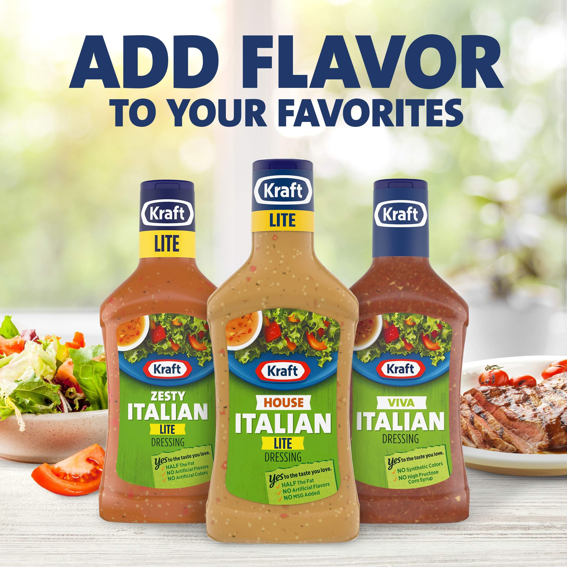 Kraft Kraft House Italian Lite Salad Dressing (16 fl oz Bottle)