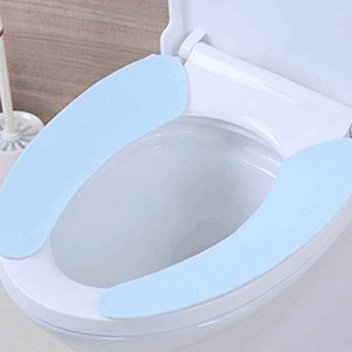 TOPBATHY 4 Pairs Toilet Lid Warm Toilet Seat Cover Washable Toilet Disposable Toilet Pad Bathroom Pads Toilet Warmer Bathroom Cushion Potty Covers Bathroom Cover Toilet Cover