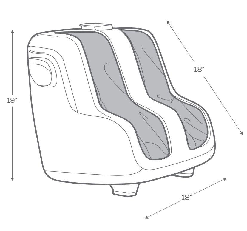 Human Touch Human Touch Reflex Sol Plus Foot & Calf Massager