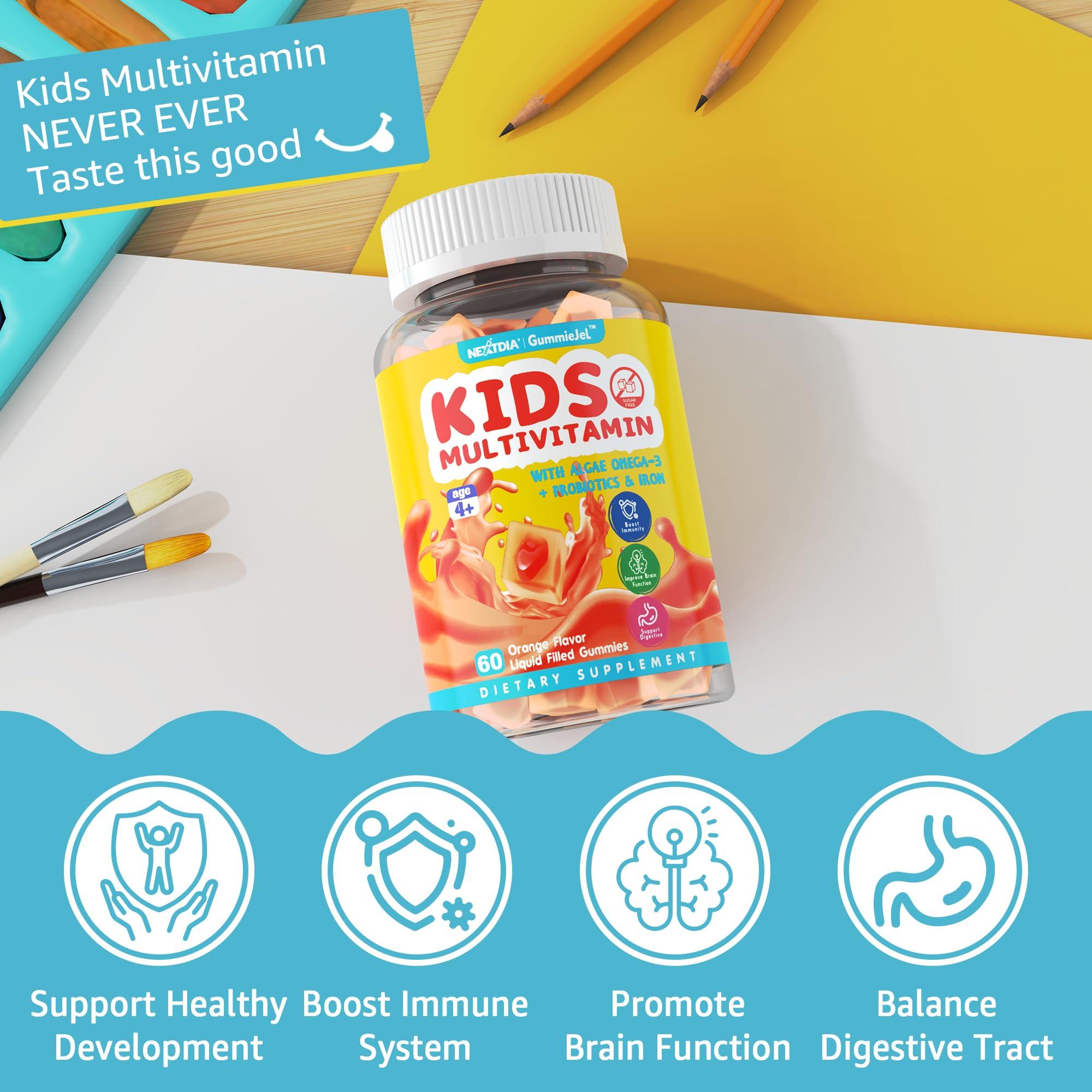 Nextdia Nextdia Whole Food Vitamin C Gummies + Kids Multivitamin Gummies