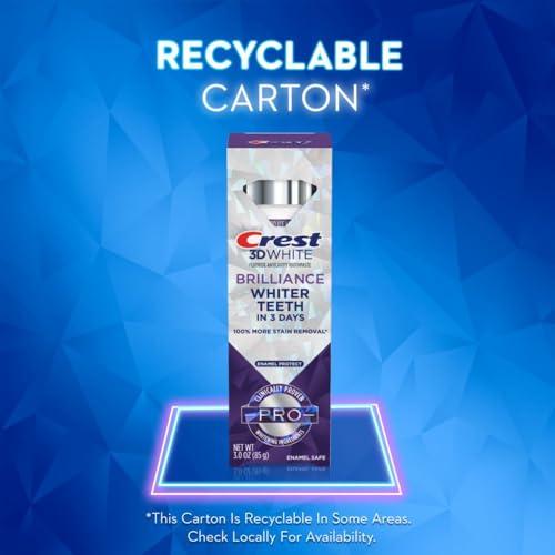Crest Crest 3D White Brilliance Pro Enamel Protect 3oz 3 Pack