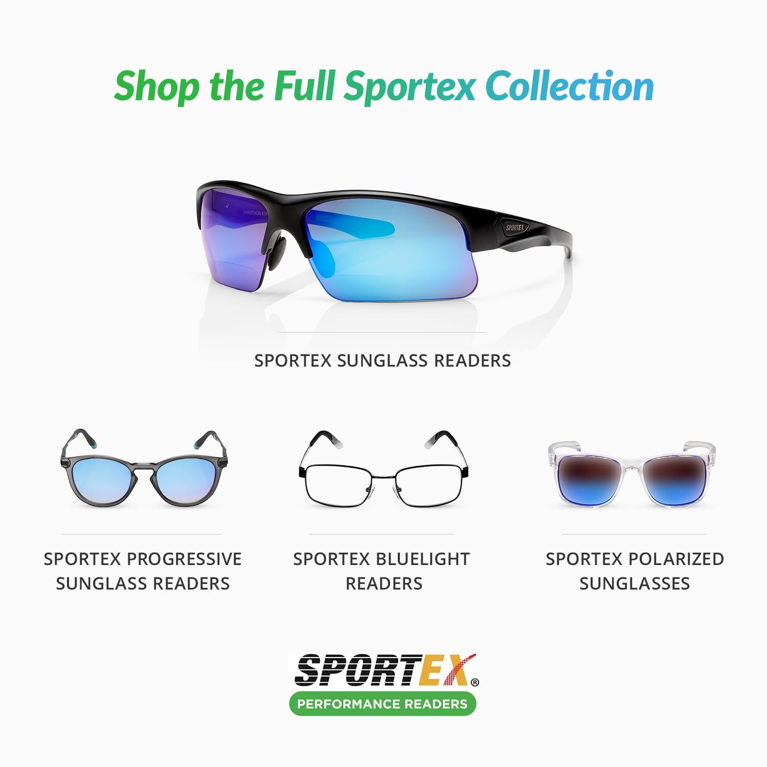 SAV Eyewear SPORTEX SAV Men\'s AR4163 Reading Glasses - Flexible, Durable, Lightweight, High-Performance Readers For Men