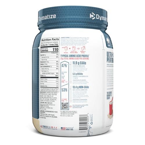 Dymatize Dymatize ISO100 Hydrolyzed Protein Powder, 100% Whey Isolate Protein, 25g of Protein, 5.5g BCAAs, Gluten Free, Fast Absorbing, Easy Digesting, Gourmet Vanilla, 24 Servings