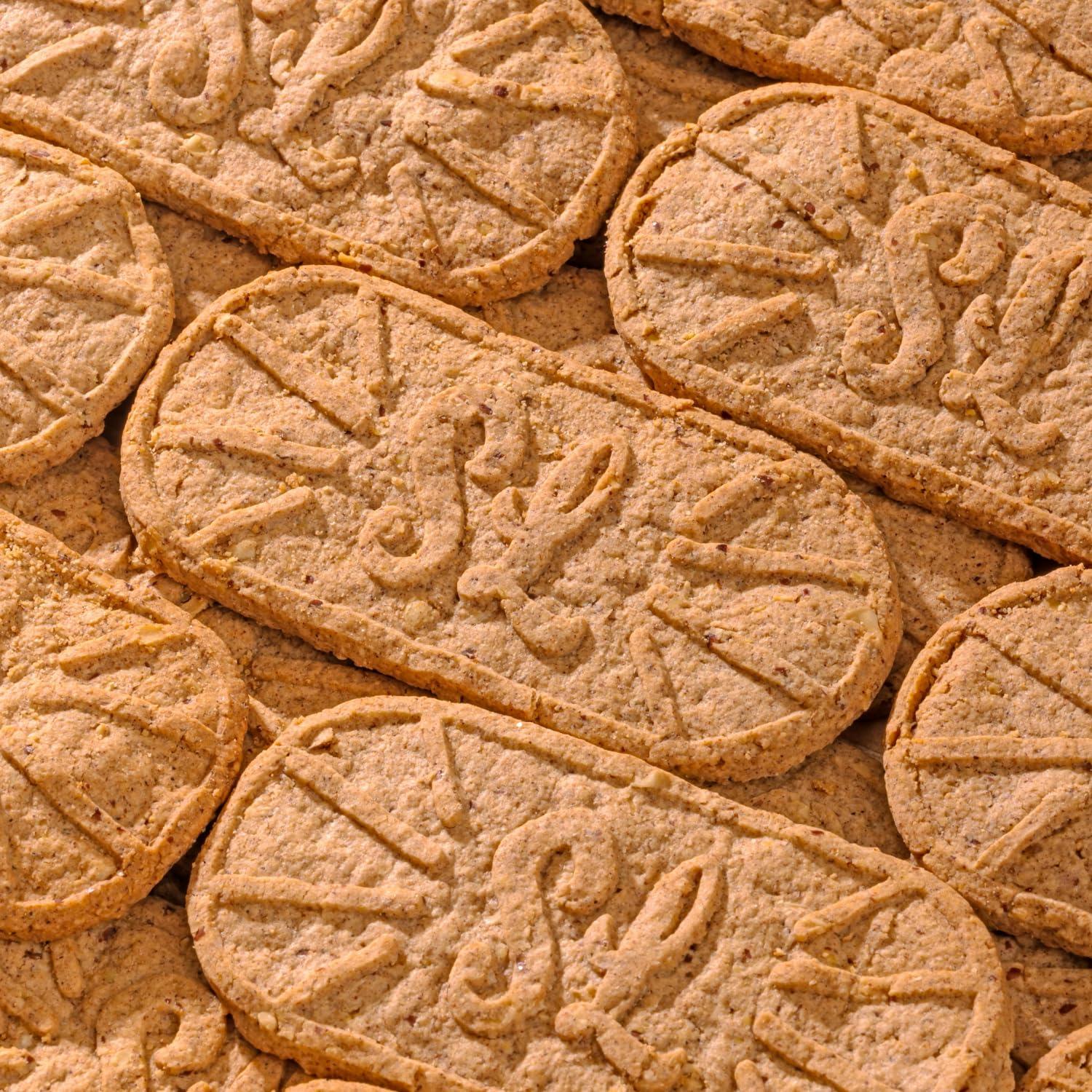 Sweet Loren\'s Sweet Loren\'s Vegan Breakfast Biscuits | Cinnamon Sugar | 4g Protein, 19g Whole Grains | Plant Based, Gluten Free, Dairy Free, Nut Free Snacks | 3 Pack (15 Total Biscuits, 1.6 ounce each)