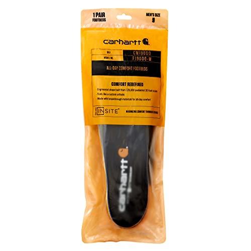 Carhartt Carhartt Men's Insite Technology Footbed CMI9000 Insole, Black, 13 M US
