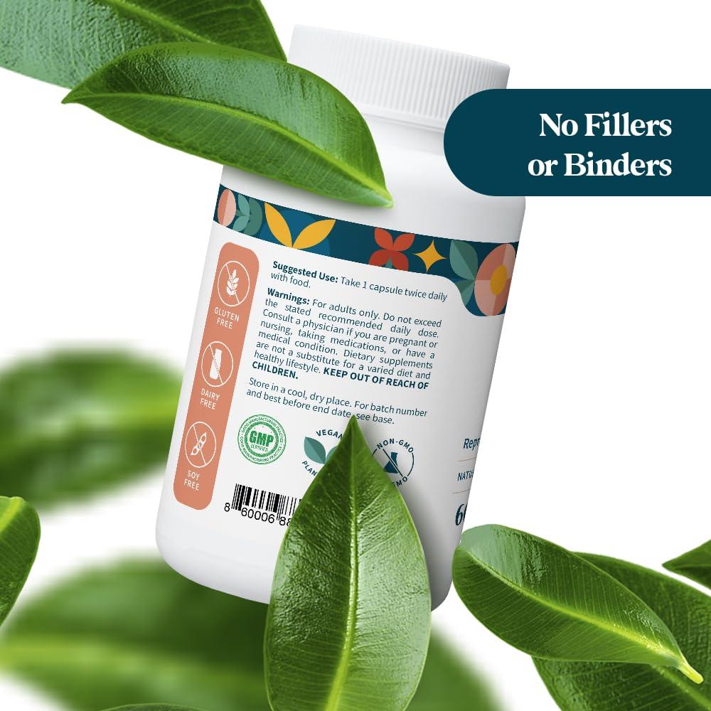 Pattern Wellness Pattern Wellness Maca Root for Men & Women - 10,000mg - Natural Mood & Wellness Enhancer - Unique Optimum Blend for Fertility, Reproductive & Whole Body Health - 60 Vegan Capsules