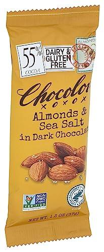Chocolove Chocolove, Almonds & Sea Salt in Dark Chocolate Bar, 1.3 Ounce