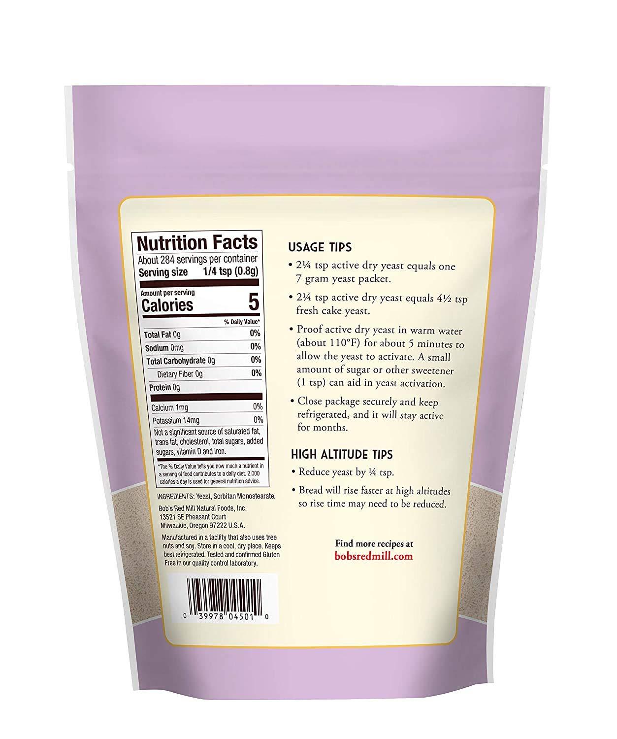 Bob's Red Mill YEAST ACTIVE DRY