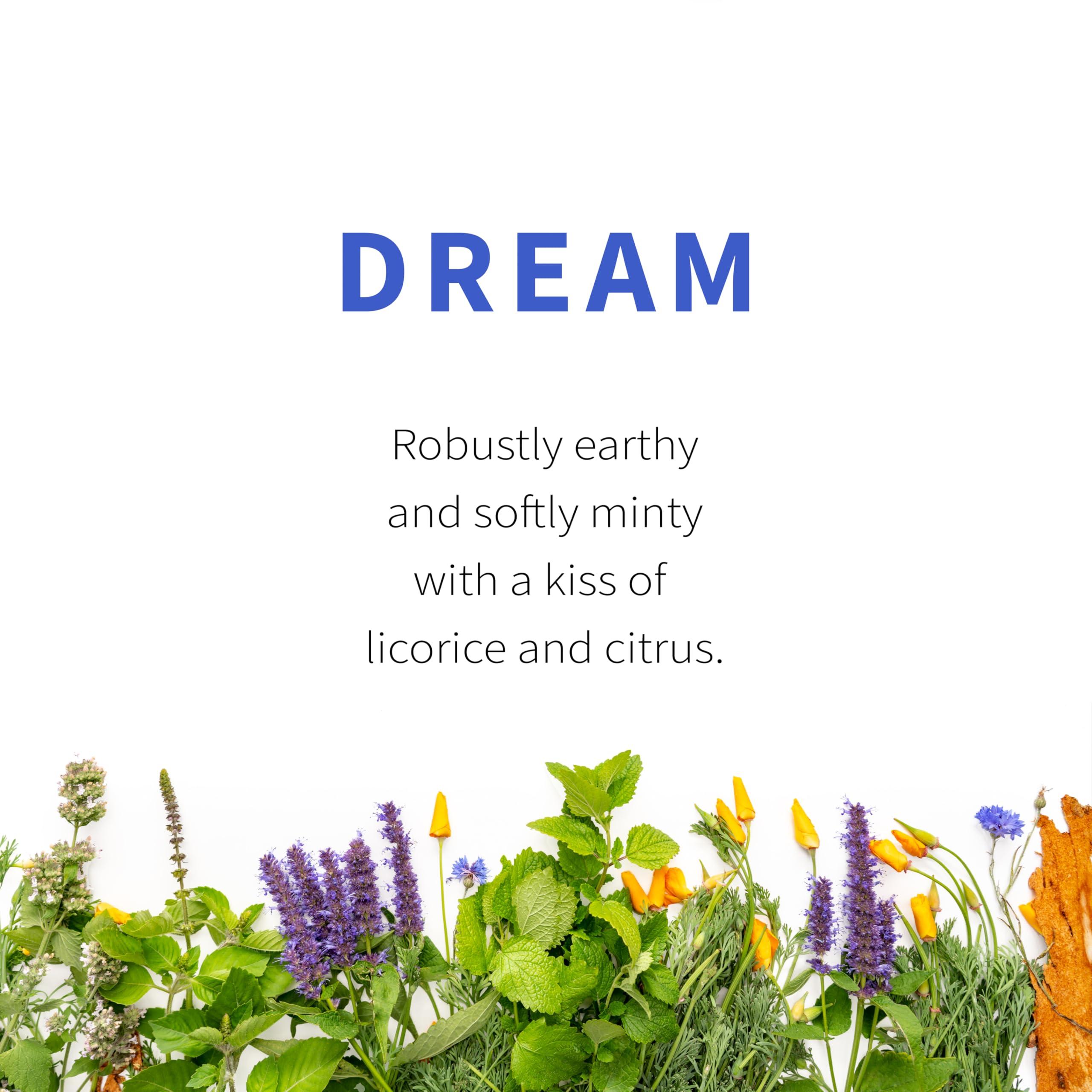 Sacred Blossom Farm Dream Herbal Tea | Sacred Blossom Farm | 1.9 oz. Loose Leaf Herbal Tea | Promotes Sleep* | Minimally Processed Wisconsin-Grown Herbal Tea & Medicinal Herbs | Caffeine Free | Handmade in USA