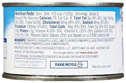 Dole Dole Pineapple in Juice Chunks - 8 oz - 3 pk