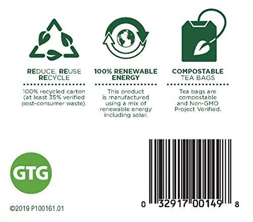 Traditional Medicinals Traditional Medicinals Organic Green Tea Ginger Herbal Tea, Promotes Healthy Digestion, (Pack of 1) - 16 Tea Bags