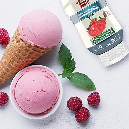 Mrs Taste Mrs Taste Sugar Free Strawberry Syrup, Zero Calories, Zero Sodium, Zero Sugar, High Fiber, Keto Friendly, Paleo Friendly, Condiments and Sauces (11 oz, Strawberry Syrup)