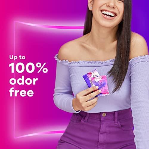 Always Always Radiant Liners, Unscented, 96 Count,Pack of 4 (Total 384 Count) (Packaging May Vary)