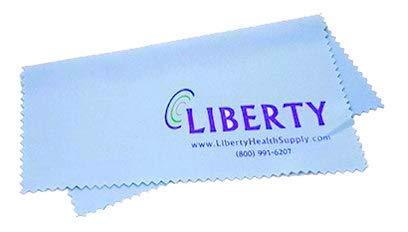 Eschenbach Optik Eschenbach Mobilent Pocket Magnifier - Pocket Magnifying Glass with 4X, 7X, & 10x Magnification - Compact Folding Pocket Magnifier & Low Vision Reading Magnifier with Liberty Microfiber Cloth (4X)