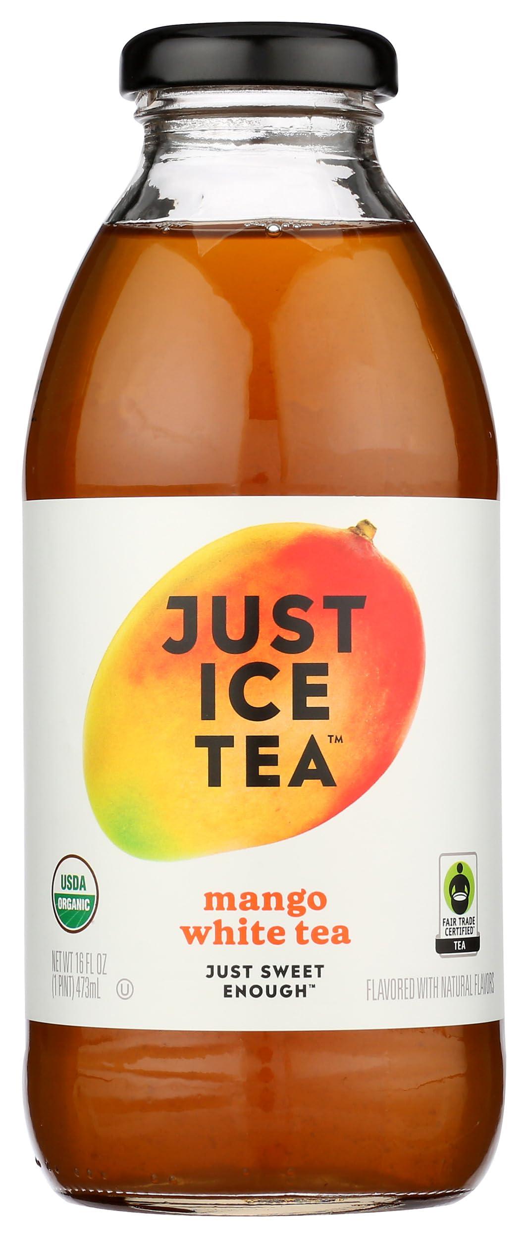 Just Ice Tea Just Ice Tea Organic Mango White Tea, 16 FZ