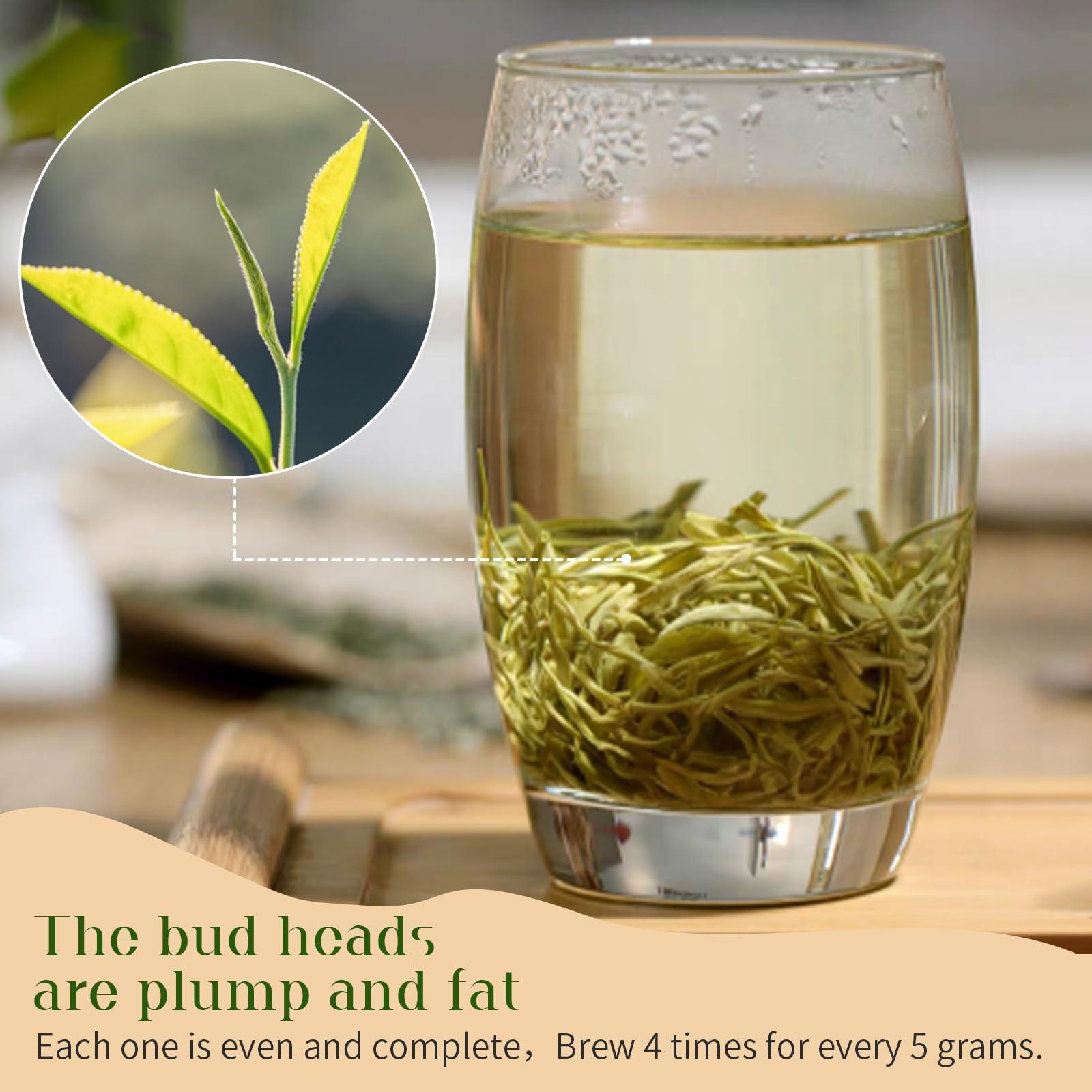 XIXICHA XIXICHA Jasmine Tea Loose Leaf Grade AAA Jasmine Green Tea Chinese Tea Green Tea New Tea Premium Chinese Jasmine Tea 4.23oz/120g