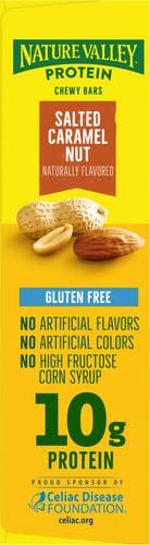 Nature Valley Nature Valley Chewy Protein Granola Bars, Salted Caramel Nut, 5 Bars, 7.1 OZ
