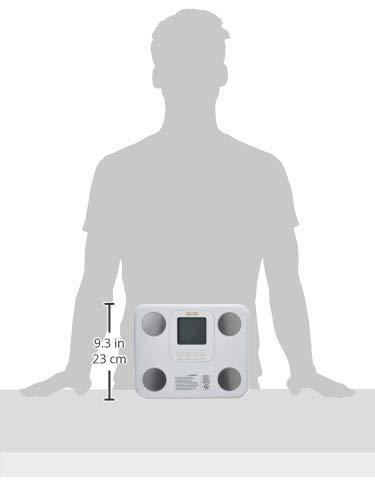 TANITA TANITA BC-730 Lightweight Compact Body Composition Monitor Internal Scanning Easy Read Display 9 Measurements White