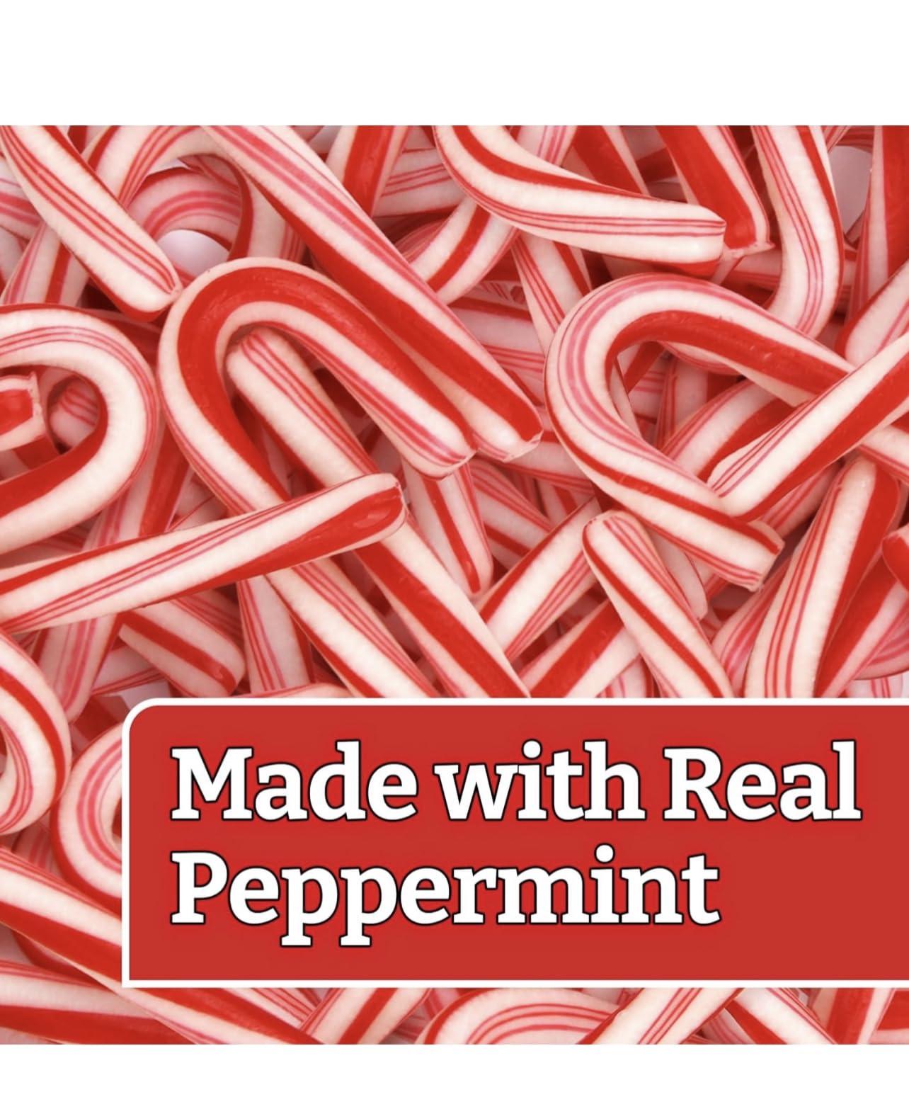KANDYRIFIK CANDY CANES (432 COUNT) - 36 PACK, Peppermint Candy Canes, Individually Wrapped Bulk Candy Canes, Christmas Candy, Stocking Stuffers for Kids, Holiday Classic, Creative Booklet Idea and SameDay Shippers Souvenir Included