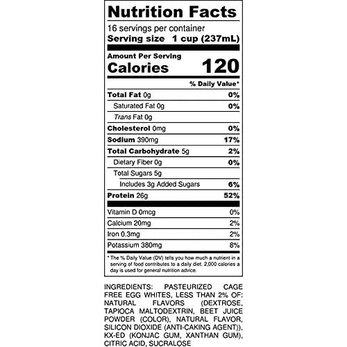 MuscleEgg 4 Gallons Strawberry MuscleEgg Liquid Egg Whites (Cage-Free)