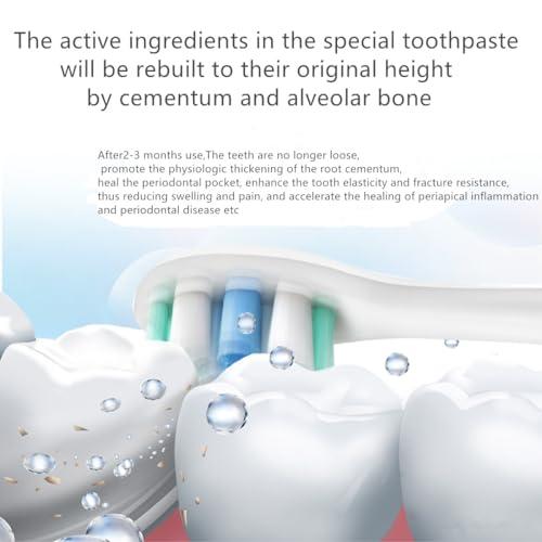 CAREDO CAREDO Gingivitis Toothpaste Avoid Root Canal Pulpitis for Adults, Gingivitis at Home, Gum for Receding Gums with Hydroxyapatite Toothpaste (100g+16g 2pcs)