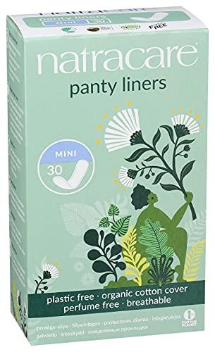 NATRACARE NATRACARE Mini Pant Liners, Unscented, (Pack of 30)