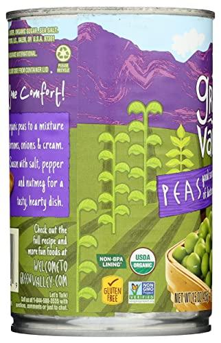 Green Valley GREEN VALLEY Organic Sweet Peas, 15 OZ