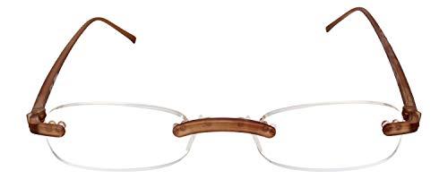 Calabria The Original Flexie Reading Glasses By Calabria (3.50, Root Beer)