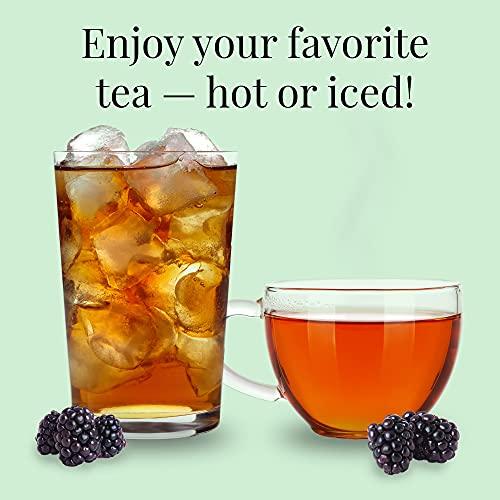 The Republic of Tea The Republic of Tea Blackberry Sage Full-Leaf Loose Black Tea, 3.5 oz Refill Bag | Steeps 50 Cups