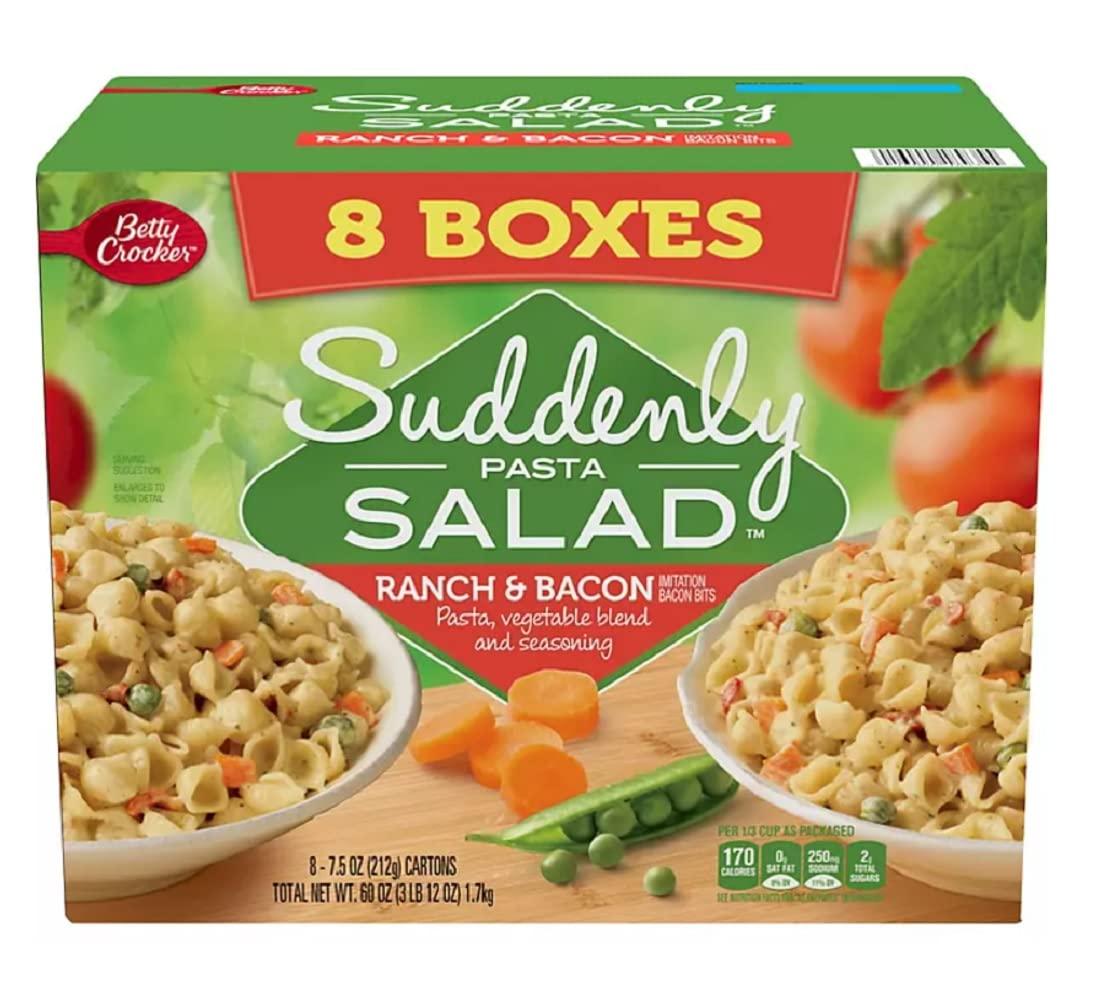 Betty Crocker Betty Crocker Suddenly Pasta Salad, Ranch and Bacon (8 pk.)