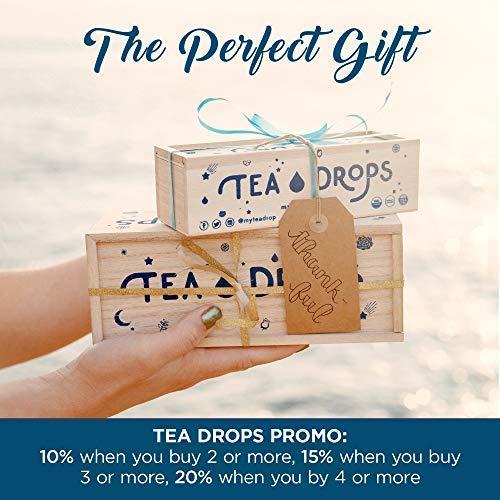 Tea Drops Tea Drops, Tea Matcha Green Organic 10 Count, 2.5 Ounce