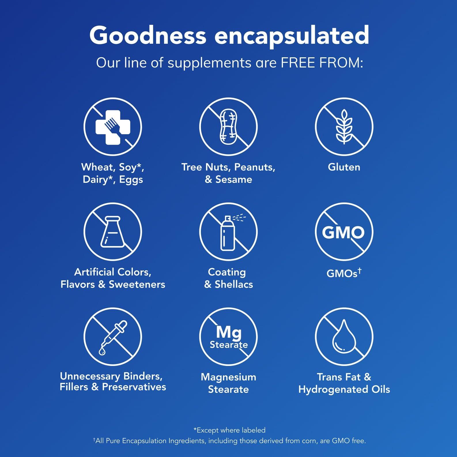 Pure Encapsulations Pure Encapsulations Calcium Magnesium (Citrate/Malate) | Supplement to Support Bone and Cardiovascular Health* | 180 Capsules