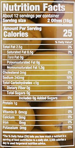 Mario Camacho Mario Camacho Foods Queen Olives Stuffed with Minced Pimiento, 7 Ounce