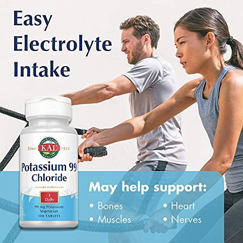 KAL KAL 99 Mg Potassium Chloride, 100 Tabs