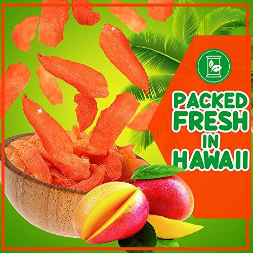Asia Trans & Co. Asia Trans Li Hing Mui Dried Mango | Hawaiian Favorite | Naturally Sweet Dried Fruit Candy with Asian Plum Powder