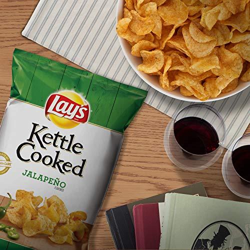 Lay's Lay's Kettle Cooked Potato Chips Variety Pack, 0.85 Ounce (Pack of 40)