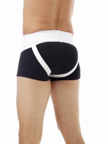 Underworks Underworks Inguinal Hernia Support Brace XLarge 41-44 Waist White