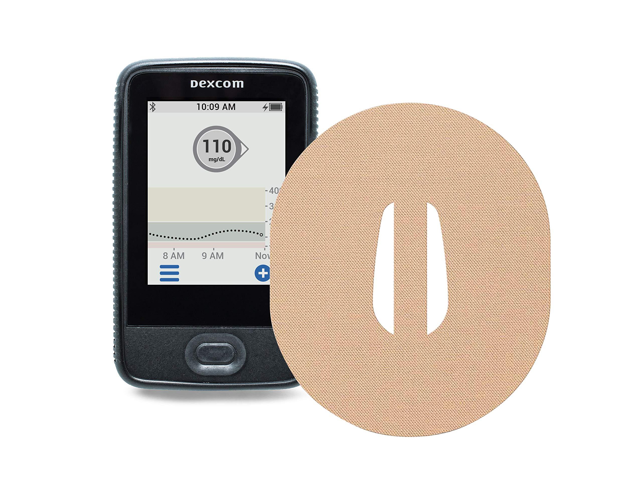 Sticky Patch Dexcom Ultra-Strong Waterproof Adhesive Patches - 25 Patch Pack for G6 CGM Glucose Monitors - Safe & Convenient Sticky Tac Grip for Active Diabetics - Swimming, Running, Working Out Skin Tape